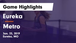 Eureka  vs Metro  Game Highlights - Jan. 23, 2019