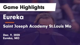 Eureka  vs Saint Joseph Academy St.Louis Mo Game Highlights - Dec. 9, 2020