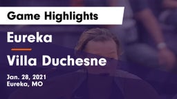 Eureka  vs Villa Duchesne  Game Highlights - Jan. 28, 2021