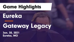 Eureka  vs Gateway Legacy Game Highlights - Jan. 30, 2021