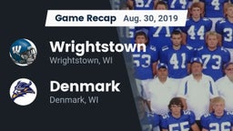 Recap: Wrightstown  vs. Denmark  2019