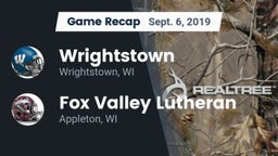 Recap: Wrightstown  vs. Fox Valley Lutheran  2019