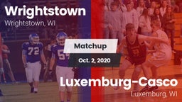 Matchup: Wrightstown vs. Luxemburg-Casco  2020