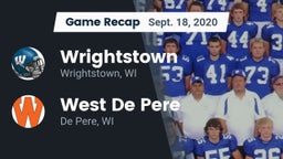 Recap: Wrightstown  vs. West De Pere  2020