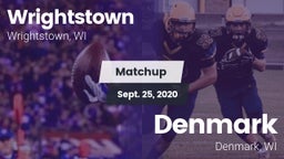 Matchup: Wrightstown vs. Denmark  2020