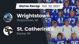 Recap: Wrightstown  vs. St. Catherine's  2021