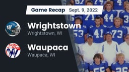 Recap: Wrightstown  vs. Waupaca  2022