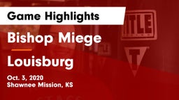 Bishop Miege  vs Louisburg  Game Highlights - Oct. 3, 2020