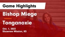 Bishop Miege  vs Tonganoxie  Game Highlights - Oct. 1, 2022