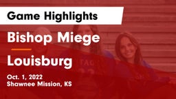 Bishop Miege  vs Louisburg  Game Highlights - Oct. 1, 2022