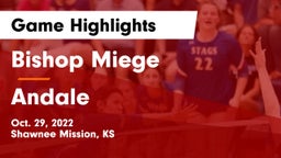 Bishop Miege  vs Andale  Game Highlights - Oct. 29, 2022