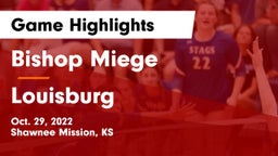 Bishop Miege  vs Louisburg  Game Highlights - Oct. 29, 2022