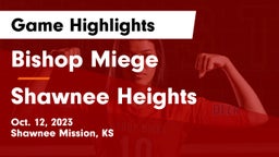 Bishop Miege  vs Shawnee Heights  Game Highlights - Oct. 12, 2023