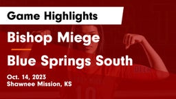 Bishop Miege  vs Blue Springs South  Game Highlights - Oct. 14, 2023