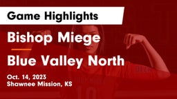 Bishop Miege  vs Blue Valley North  Game Highlights - Oct. 14, 2023