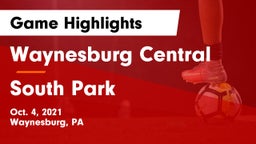 Waynesburg Central  vs South Park  Game Highlights - Oct. 4, 2021