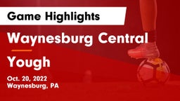 Waynesburg Central  vs Yough  Game Highlights - Oct. 20, 2022