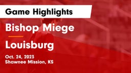 Bishop Miege  vs Louisburg  Game Highlights - Oct. 24, 2023