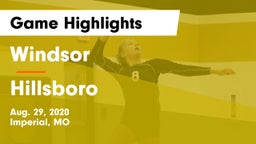 Windsor  vs Hillsboro  Game Highlights - Aug. 29, 2020