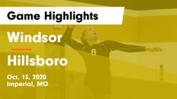 Windsor  vs Hillsboro  Game Highlights - Oct. 13, 2020