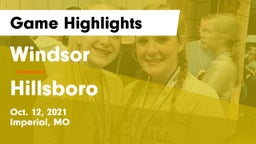 Windsor  vs Hillsboro  Game Highlights - Oct. 12, 2021