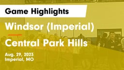 Windsor (Imperial)  vs Central Park Hills Game Highlights - Aug. 29, 2023