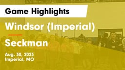 Windsor (Imperial)  vs Seckman  Game Highlights - Aug. 30, 2023