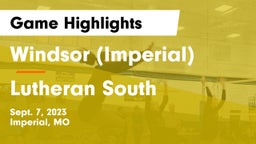 Windsor (Imperial)  vs Lutheran South   Game Highlights - Sept. 7, 2023
