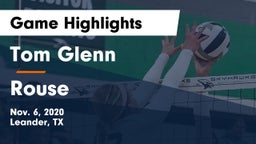 Tom Glenn  vs Rouse  Game Highlights - Nov. 6, 2020