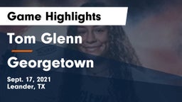 Tom Glenn  vs Georgetown  Game Highlights - Sept. 17, 2021