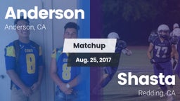 Matchup: Anderson  vs. Shasta  2017