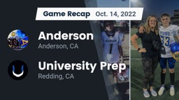 Recap: Anderson  vs. University Prep  2022