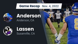 Recap: Anderson  vs. Lassen  2022