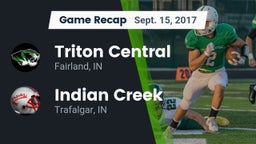 Recap: Triton Central  vs. Indian Creek  2017
