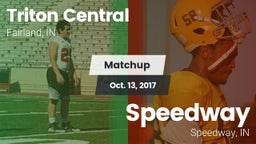 Matchup: Triton Central High  vs. Speedway  2017