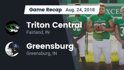 Recap: Triton Central  vs. Greensburg  2018