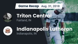 Recap: Triton Central  vs. Indianapolis Lutheran  2018
