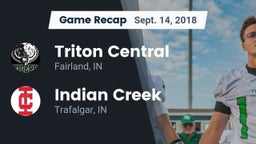 Recap: Triton Central  vs. Indian Creek  2018