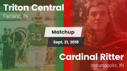 Matchup: Triton Central High  vs. Cardinal Ritter  2018