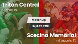Matchup: Triton Central High  vs. Scecina Memorial  2018