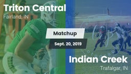 Matchup: Triton Central High  vs. Indian Creek  2019