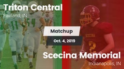 Matchup: Triton Central High  vs. Scecina Memorial  2019