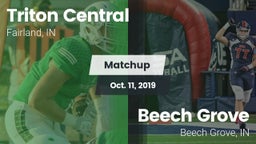 Matchup: Triton Central High  vs. Beech Grove  2019