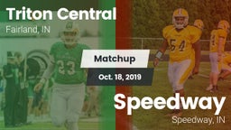 Matchup: Triton Central High  vs. Speedway  2019