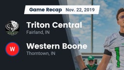 Recap: Triton Central  vs. Western Boone  2019