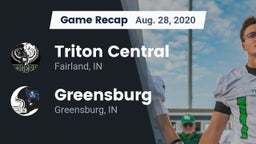 Recap: Triton Central  vs. Greensburg  2020