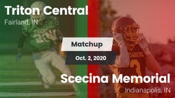Matchup: Triton Central High  vs. Scecina Memorial  2020