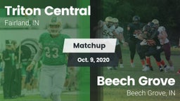 Matchup: Triton Central High  vs. Beech Grove  2020