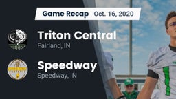 Recap: Triton Central  vs. Speedway  2020