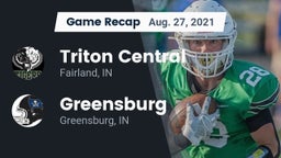 Recap: Triton Central  vs. Greensburg  2021